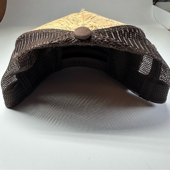 New Otto Snapback Trucker Cork Hat One Sz Mesh North Forty Outdoor Adventure NWT - Picture 3 of 10